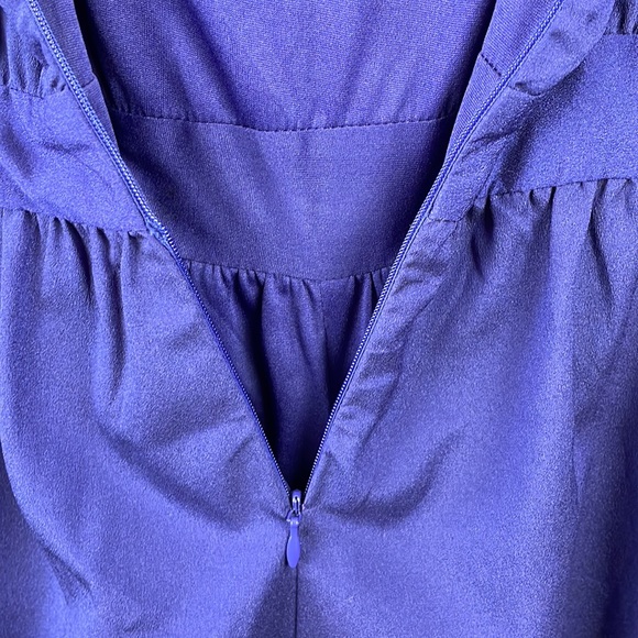 NWT Forever 21 Blue Jumpsuit/Romper w/Deep Front Pockets - Size Small - Picture 7 of 15